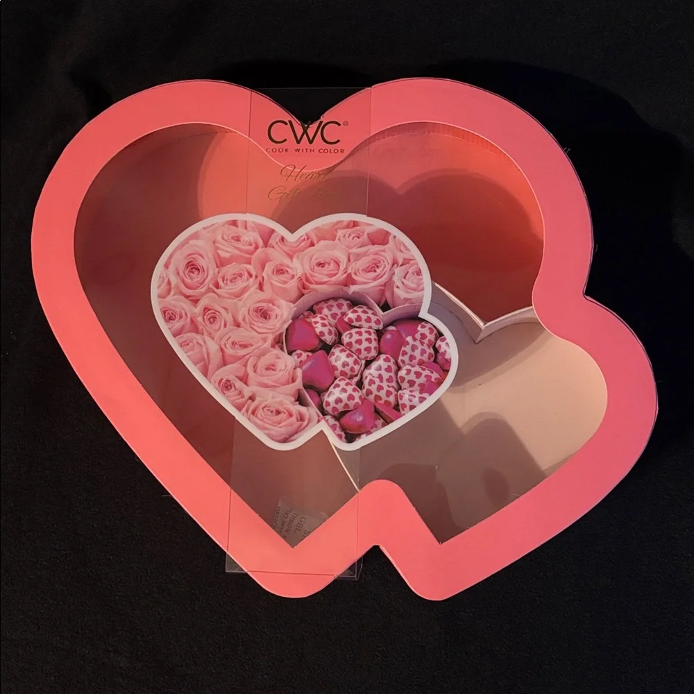 Gift Box with Clear Top View